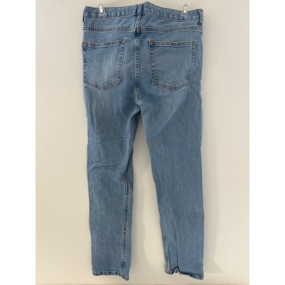 Everlane Womens Regular Fit Light Wash Jeans 27" - Picture 4 of 8